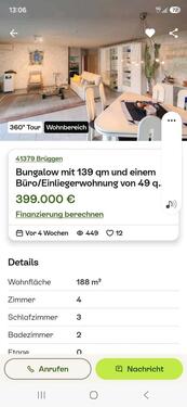 Foto - Bungalow Brüggen Born - 399.000,00&nbsp;EUR Kaufpreis, ca.&nbsp; 139,00&nbsp;m&sup2;