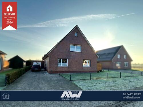 Foto - Einfamilienhaus mit Garage und Garten in Großheide-Westermoordorf!