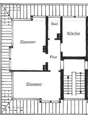 Foto - 2 Zimmer Dachgeschoßwohnung zur Miete in Bremerhaven