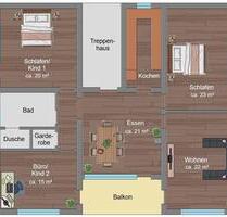 Großzugige 5-Zimmer Wohnung mit 2 Balkonen in ruhiger Lage - Mittenaar