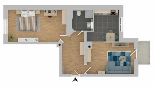 Foto - 2 Zimmer Etagenwohnung in Dresden