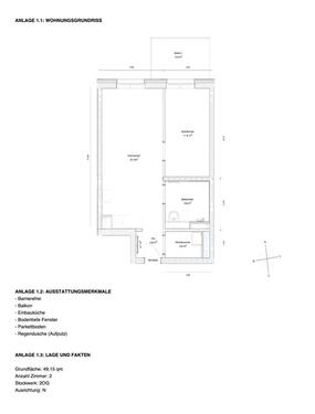 Foto - 2 Zimmer Etagenwohnung zur Miete in Berlin