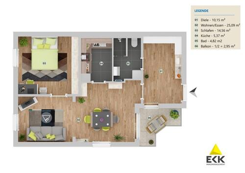 Foto - Etagenwohnung in Lohmar