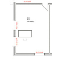 Büroraum zu vermieten - 350,00&nbsp;EUR Kaltmiete, ca.&nbsp; 36,00&nbsp;m&sup2; in Fulda (PLZ: 36041) Fulda-Galerie