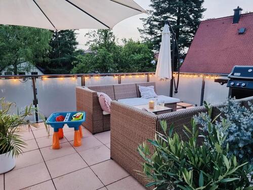 Foto - 4 Zimmer Penthouse-Wohnung mit großer Dachterrasse im schönen Obermenzing