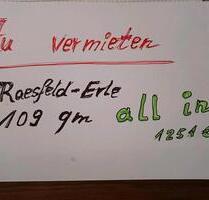 Wohnung 109qm Raesfeld-Erle - 1.251,00&nbsp;EUR Kaltmiete, ca.&nbsp; 109,00&nbsp;m&sup2; in Raesfeld (PLZ: 46348)