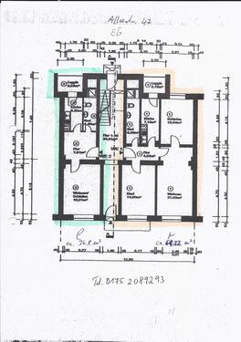 Foto - 1 Zimmer, KDB, kl. Balkon in HAgen, Alleestr. 47, EG r zu verm.