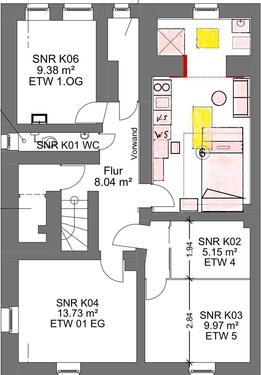 Foto - Etagenwohnung zur Miete in Frankfurt am Main