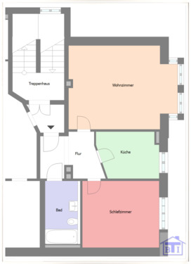 Foto - Etagenwohnung zur Miete in Zittau