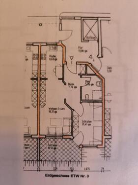 Foto - 2 Zimmer Terrassenwohnung zur Miete in Neulußheim