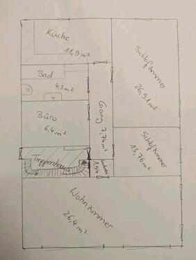 Foto - Etagenwohnung zur Miete in Königsbrunn