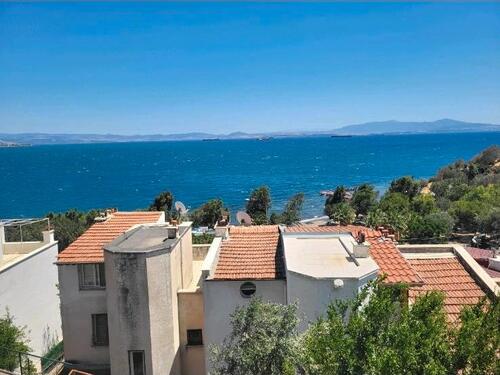 Foto - Traum-Ferienhaus in İzmir Çandarlı Meerblick, Garten & 2 Wc