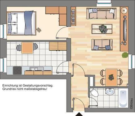 Foto - Etagenwohnung zur Miete in Gelsenkirchen