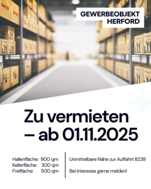 Foto - Gewerbeobjekt - Lagerhalle Herford