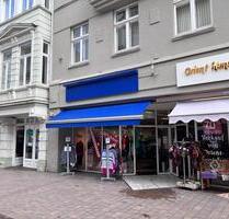 Großzügige Ladenfläche in der Flensburger Fußgängerzone