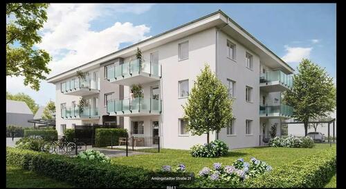 Foto - 3 Zimmerwohnung Neubau KfW40 - 1.210,00&nbsp;EUR Kaltmiete, ca.&nbsp; 76,00&nbsp;m&sup2;