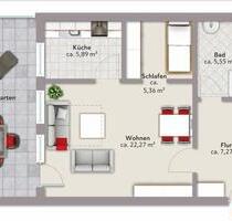 Gepflegte 2-Zimmer-Souterrainwohnung - Damme