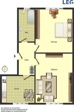 Foto - 2.5 Zimmer Etagenwohnung in Ahlen