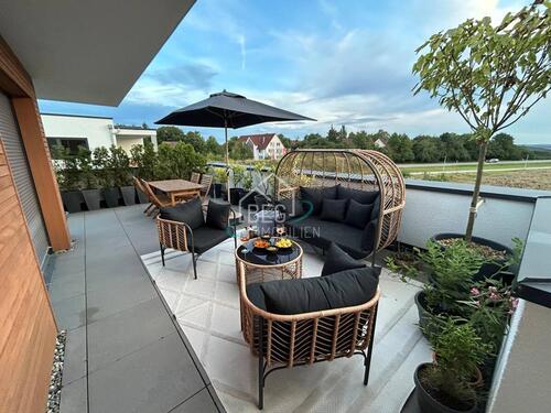 Foto - Großzügige Penthouse-Wohnung mit Dachterrasse in Hessental