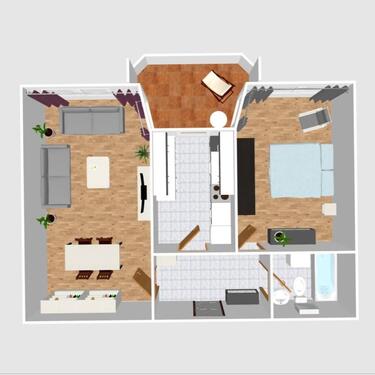 Foto - 2 Zimmer Dachgeschoßwohnung in Bördeland