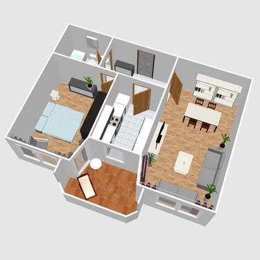 Foto - Dachgeschoßwohnung in Bördeland zur Miete