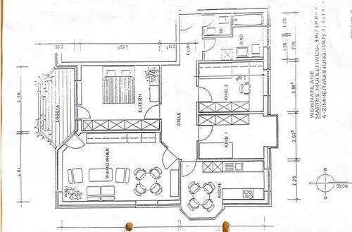 Foto - 4-Zimmer-Wohnung in Burgdorf - 950,00 EUR Kaltmiete,