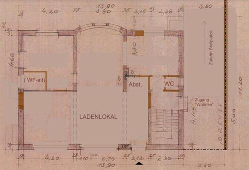 Foto - Ladengeschäft zu vermieten - 950,00&nbsp;EUR Kaltmiete, ca.&nbsp; 110,00&nbsp;m&sup2;