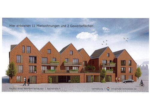 Foto - Neubau Gewerbefläche frei aufteilbar, barrierefrei, Erdwärme, QNG-Qualitätssiegel
