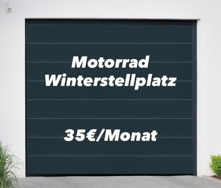 Foto - Motorrad Stellplatz Winterstellplatz