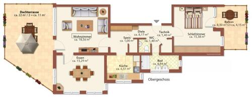 Foto - 3 Zimmer Etagenwohnung in Simbach am Inn