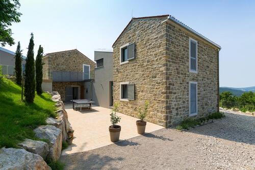 Foto - Istrien: Ferienhaus Alleinlage - Panoramablick - bis 8 Pers.