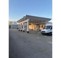 TOP FREIFLÄCHE MIT BÜRO UND LAGER IN BERLIN-WEISSENSEE Gewerbegrundstück Garage Werkstatt Stellplatz Autoplatz Gewerbefläche Betoniert Lager-Halle