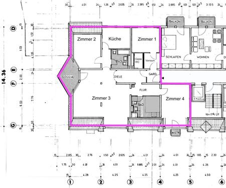 Foto - 4.5 Zimmer Dachgeschoßwohnung in Bad Kreuznach