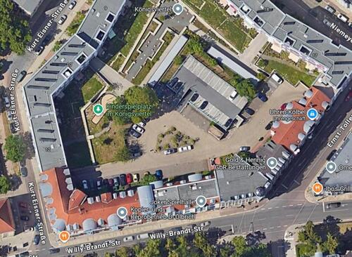 Foto - PKW Transporter Stellplatz südliche Innenstadt Halle