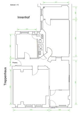 Foto - Gewerberaum Altbau – Umnutzung zu Wohnraum (3-4 Zimmer) möglich