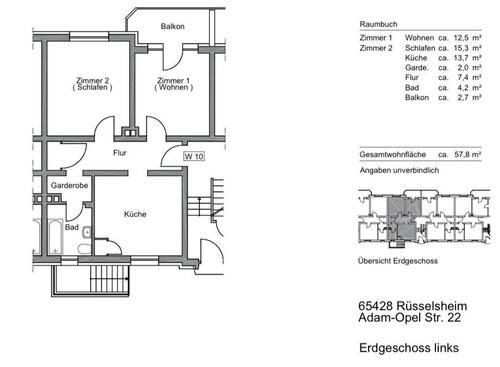 Foto - 2 - ZKB *Nähe Einkaufszentrum OstparkKrankenhaus*