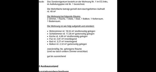 Foto - 2 Zimmer Erdgeschoßwohnung in Wesselburen