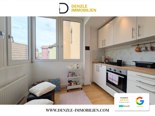 Foto - Stilvoll wohnen – helle und moderne 2-Zimmer-Wohnung mit cleverem Schnitt & Einbauküche