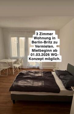 Foto - 3-Zimmer-Wohnung in Berlin-Britz – 67 qm – ab 01.03.2026