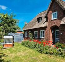 Fewo unter Reet mit großem Garten in Nordfriesland - Risum-Lindholm