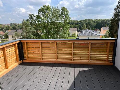 Foto - Moderne, helle 3-Zimmer-Dachgeschosswohnung mit zwei Balkonen