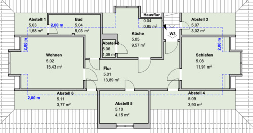 Foto - Helle 2,5 Zimmer-Wohnung im Zentrum von Eutin zu vermieten