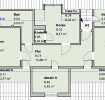 Helle 2,5 Zimmer-Wohnung im Zentrum von Eutin zu vermieten
