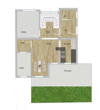 Foto - 4 Zimmer Doppelhaushälfte zur Miete in Vilsbiburg