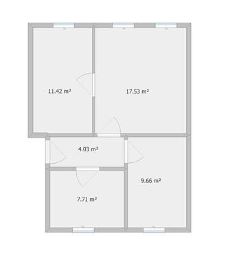 Foto - Etagenwohnung in Zeitz zur Miete