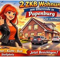 *** Reserviert *** - 500,00&nbsp;EUR Kaltmiete, ca.&nbsp; 60,00&nbsp;m&sup2; in Papenburg (PLZ: 26871)