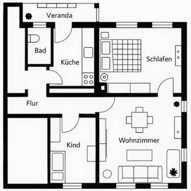 Foto - Etagenwohnung in Bad Urach zum Kaufen