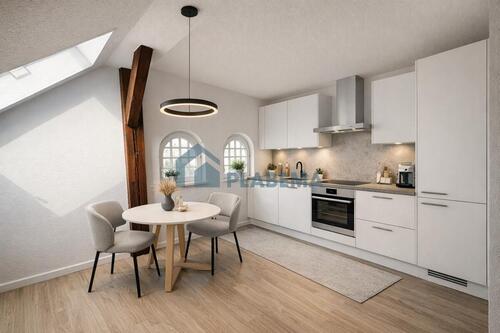 Foto - 1 Zimmer-Wohnung im Dachgeschoss mit neuer Einbauküche