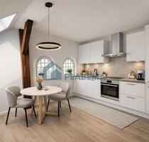 1 Zimmer-Wohnung im Dachgeschoss mit neuer Einbauküche - Greifswald