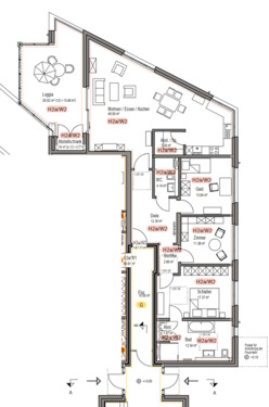 Foto - 4 Zimmer Erdgeschoßwohnung in Bückeburg